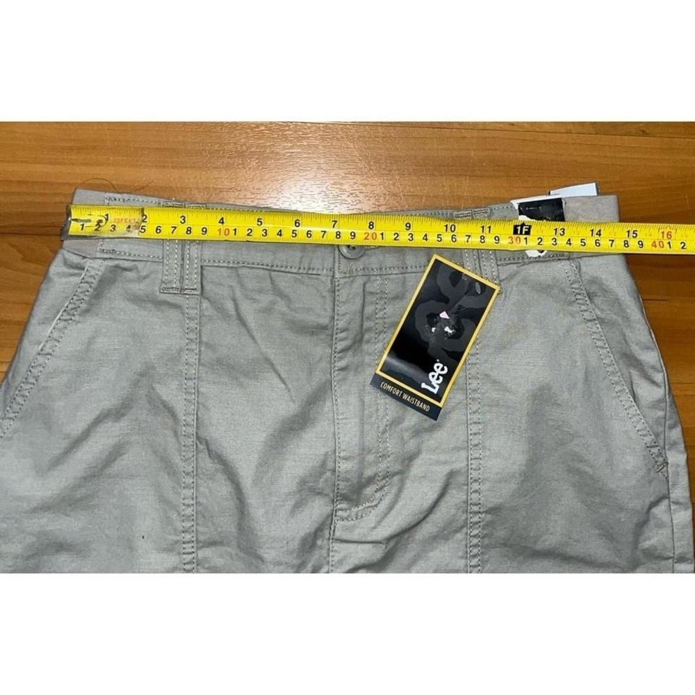 Womens NWT LEE‎ Mid Rise Khaki Comfortable Waist Skort - Picture 5 of 6